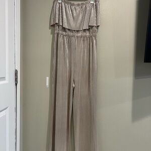Elegant Beige Jumpsuit